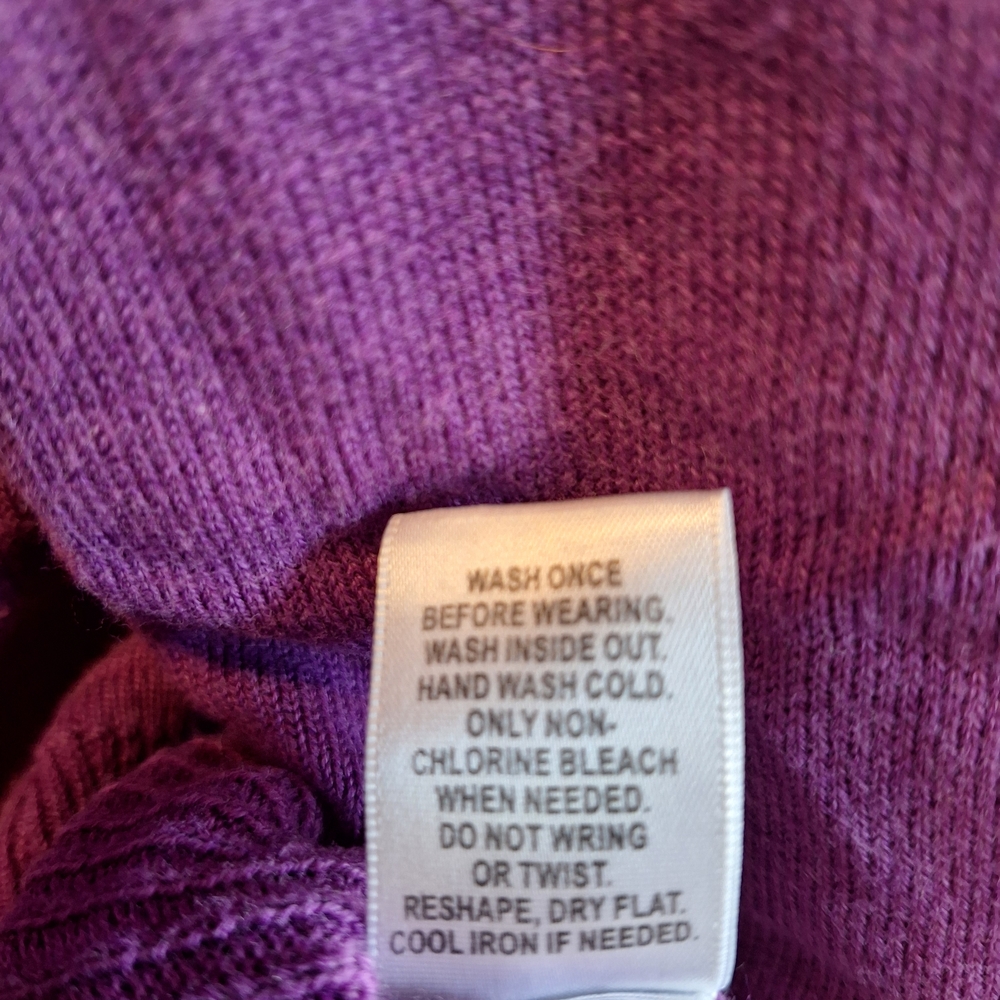 Elle Vibrant Purple Knitwear - Picture 6 of 7